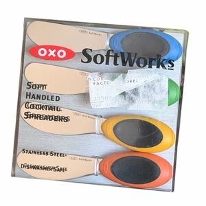 OXO SoftWorks Stainless Steel Spreaders with Colorful Handles